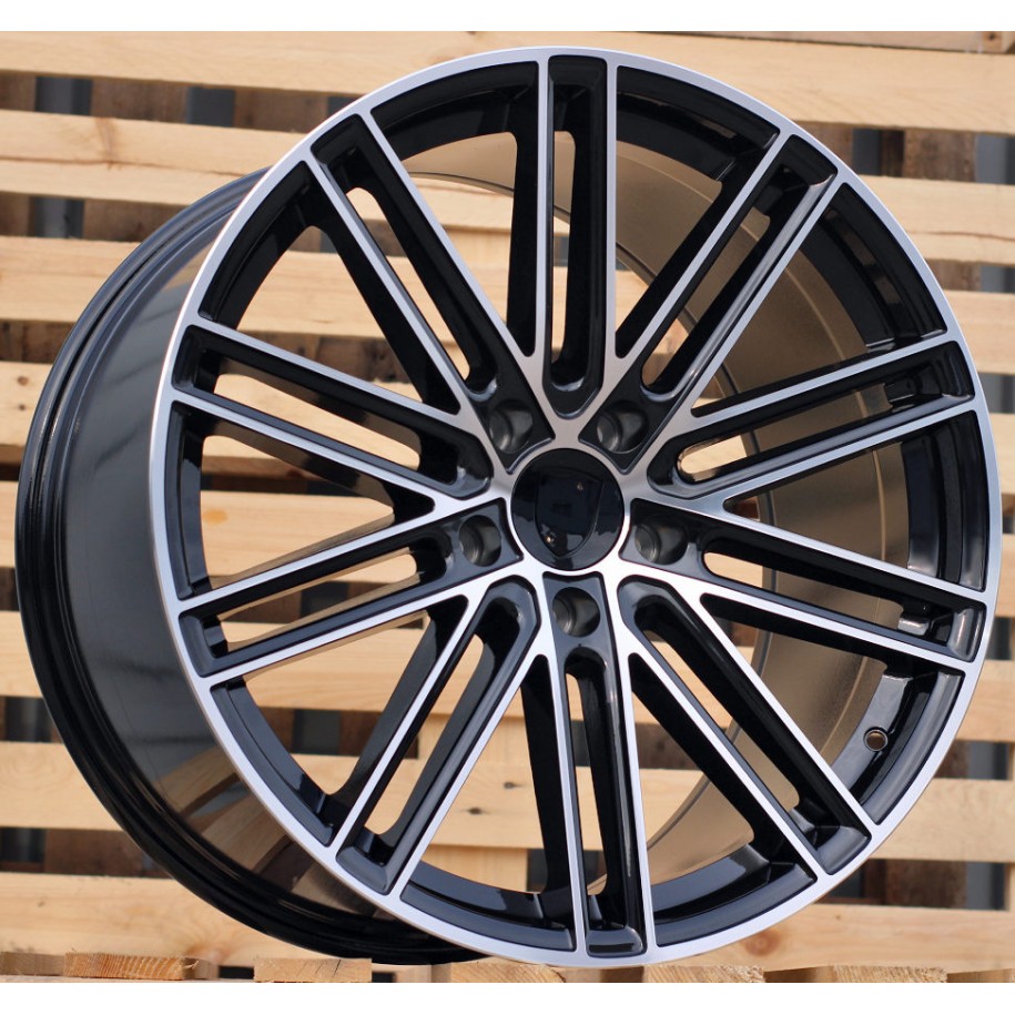 R21x9.5  5X130  ET  60  71.6  B1271  Black Polished (MB)  For PORCH  (Z1)  ())