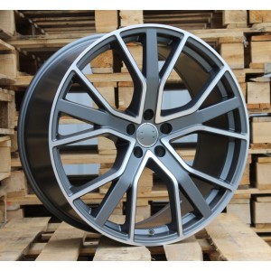R22x10  5X112  ET  21  66.5  B5131  (A5383)  Grey Polished Half Matt (MGHM)  For AUD  (P)