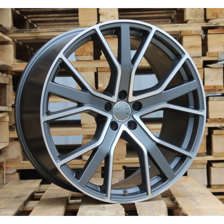 R22x10  5X112  ET  21  66.5  B5131  (A5383)  Grey Polished Half Matt (MGHM)  For AUD  (P)