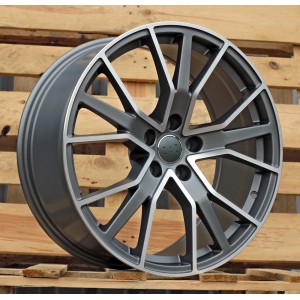R22x10  5X112  ET  26  66.5  B5131  (FBX133)  Grey Polished Half Matt (MGHM)  For AUD  (Z4)  (HYBRID FORGED)