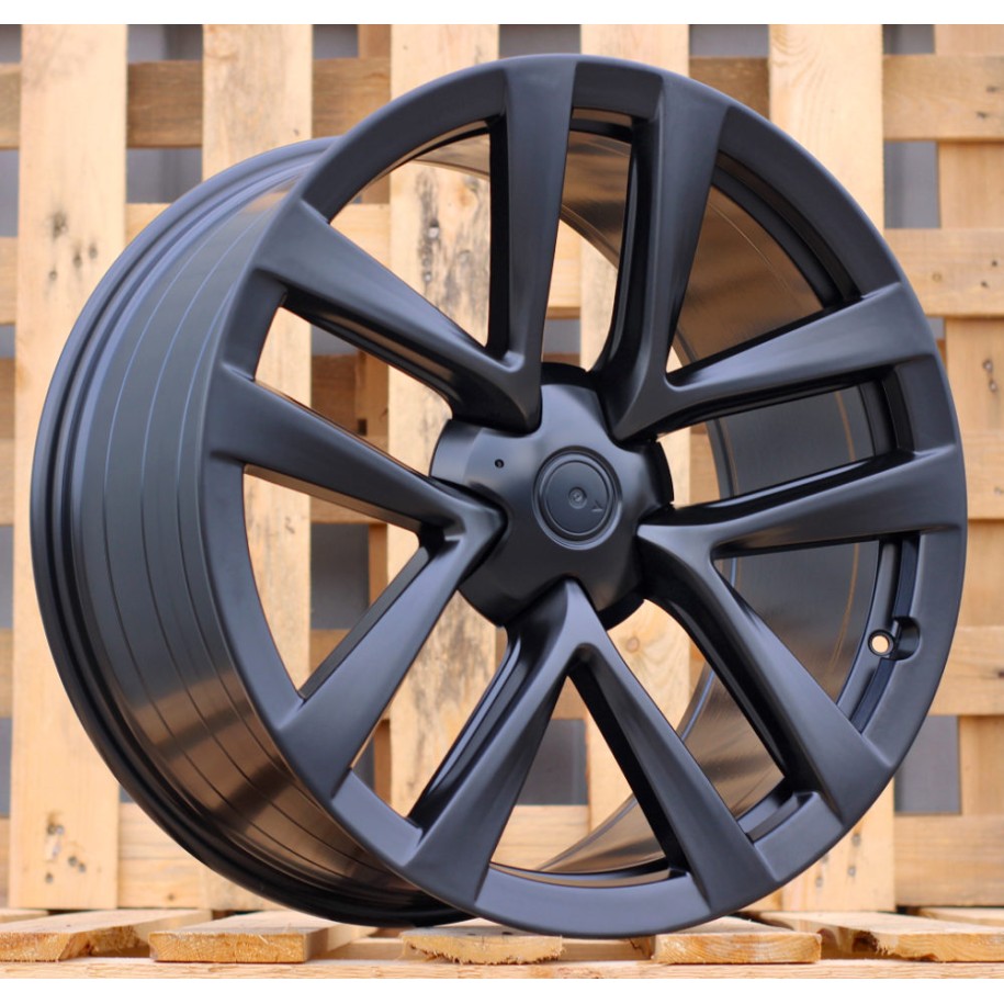 R22x10  5X120  ET  35  64.1  YF5591  (FB681)  Black Half Matt (BLHM)  For TESLA  (Z5)  (HYBRID FORGED Model S/X (Front+Rear))