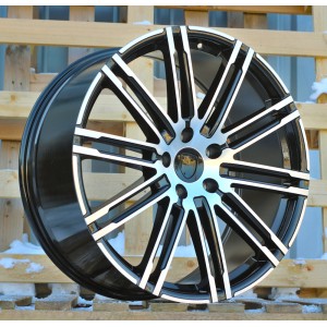 R22x10  5X130  ET  50  71.6  B1026  (C396)  Black Polished (MB)  For PORCH  (Z6)