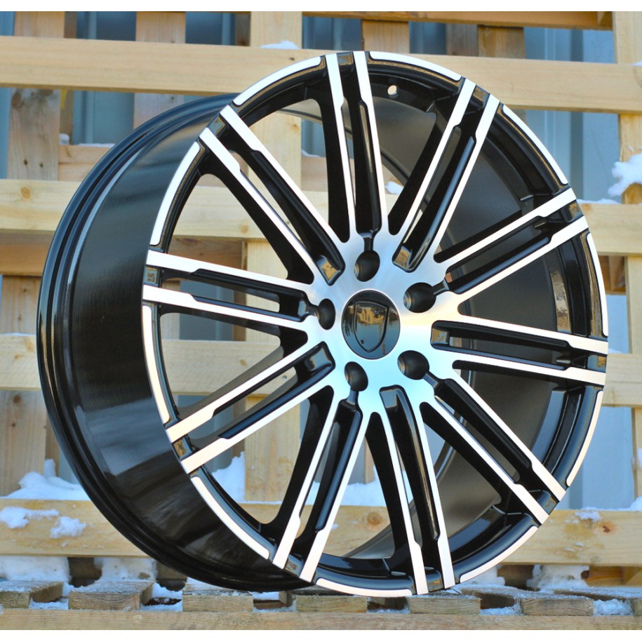 R22x10  5X130  ET  50  71.6  B1026  (C396)  Black Polished (MB)  For PORCH  (Z6)