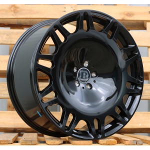 R22x10.5  5X112  ET  38  66.6  XE629  Black (BL)  For MER  (K4+P2)  (HYBRID FORGED New BRABUS (Front+Rear))