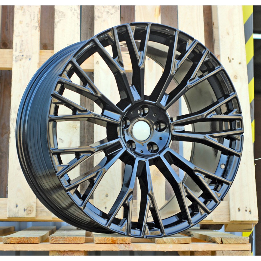 R22x10.5  5X112  ET  43  66.6  3S1111  (FBX269)  Black (BL)  For BMW  (P2)  (HYBRID FORGED Rear+Front)