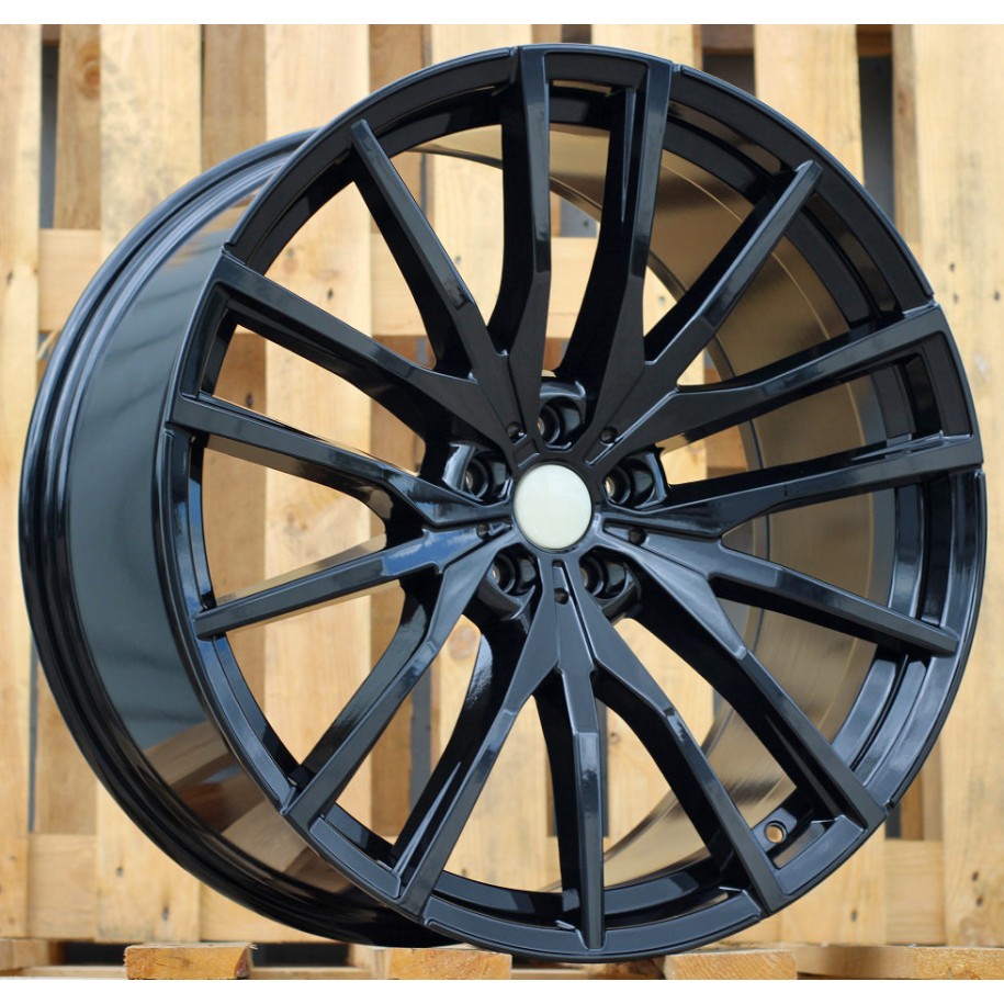 R22x10.5  5X112  ET  43  66.6  H0324  (BY1473)  Black (BL)  For BMW  (Z2+Z1)  (Rear+Front)