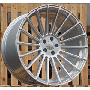 R22x10.5  5X120  ET  40  74.1  HX010  Silver Shining (SS)  For HAXER  (Z2+P+P2+Z1)  (REAR+FRONT)