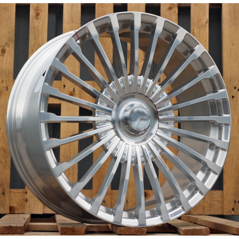 R22x11  5X112  ET  40  66.6  CTRGW618  (FB0266J)  Full Polished (FPL)  For MER  (K7)  (FORGED (Rear+Front))
