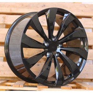 R22x11  5X130  ET  60  71.6  FB0545  Black (BL)  For PORCH  (K7)  (FORGED (Rear+Front))