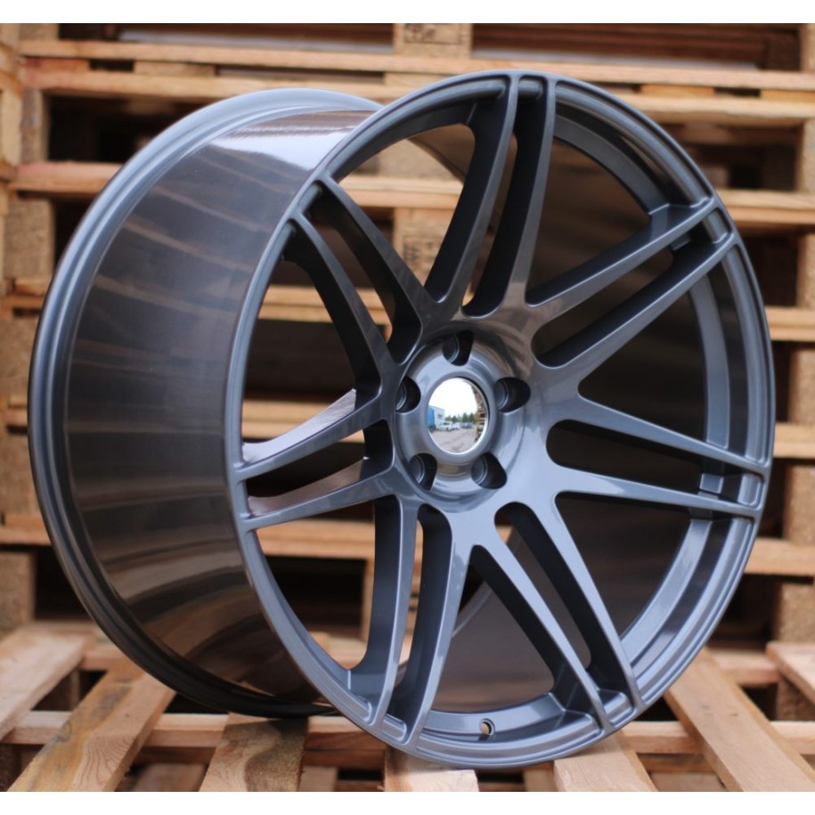 R22x12  5X120  ET  35  74.1  A6114  Grey (GR)  For BMW  (P)  (Rear+Front)