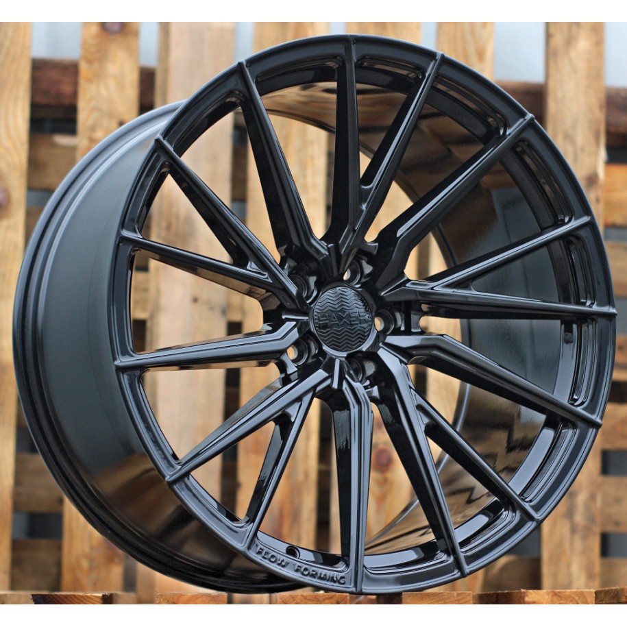 R22x9  5X112  ET  30  66.5  HX06F  Black (BL)  For HAXER  (K4)  (HYBRID FORGED (Front+Rear))