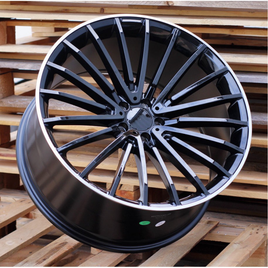 R22x9  5X120  ET  32  74.1  MR532  (IN0235)  Black+Polished Lip (BLPL)  For RACIN  (K3)  ((AKC 100 Eur))