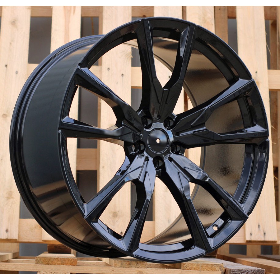 R22x9.5  5X112  ET  32  66.6  FE221  Black (BL)  For BMW  (Z5)  (New X7 Rear+Front)