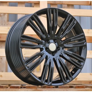 R22x9.5  5X120  ET  45  72.6  XE136  (H716F)  Black (BL)  For LAND  (K7)  (HYBRID FORGED)