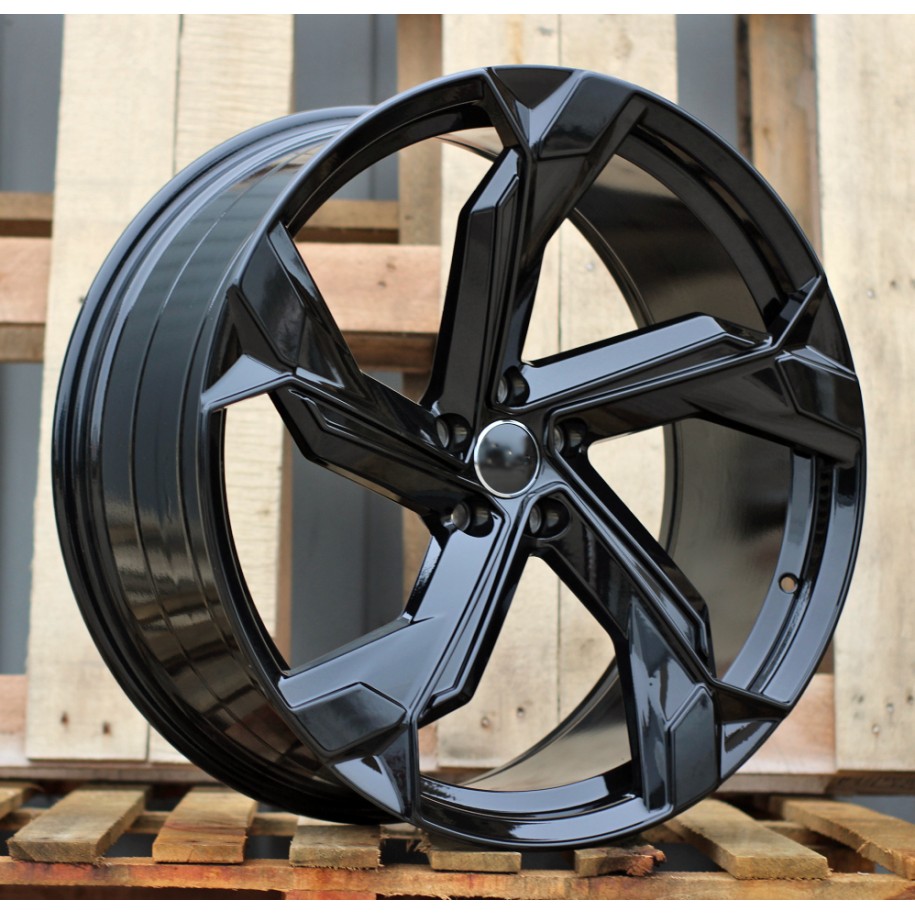 R23x10  5X112  ET  15  66.5  Y1201  (FBX150)  Black (BL)  For AUD  (Z5)  (HYBRID FORGED)