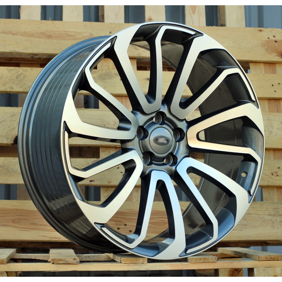 R23x10  5X120  ET  45  72.6  BY959  (FBX196)  Grey Polished (MG)  For LAND  (Z5)  (HYBRID FORGED)