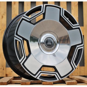 R23x10  5X130  ET  30  84.1  LTRGW105  (FB0988P)  Black Polished (MB)  For MER  (K7)  (FORGED G Class)
