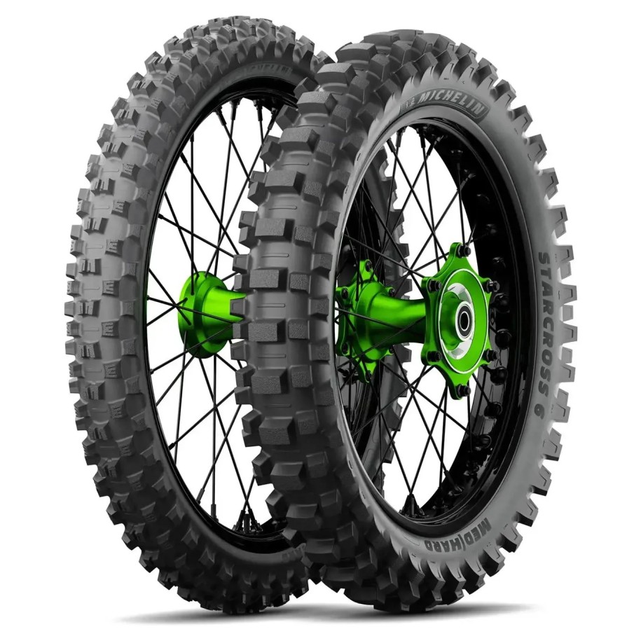 Michelin 120/90-18 65M M/C STARCROSS 6 MEDIUM HARD NHS R TT (tik sportui)