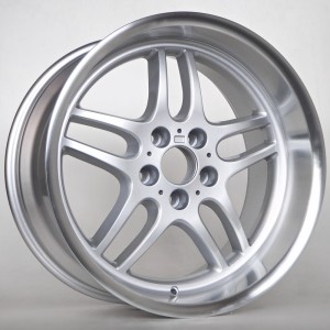 Ratlankis Aiden 10X19 5X120 ET20 74,1 Silver Polished Lip