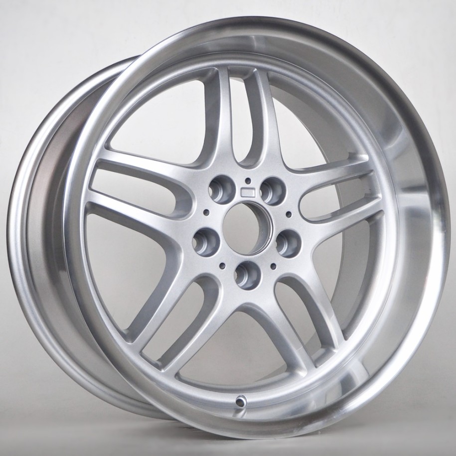 Ratlankis Aiden 10X19 5X120 ET20 74,1 Silver Polished Lip