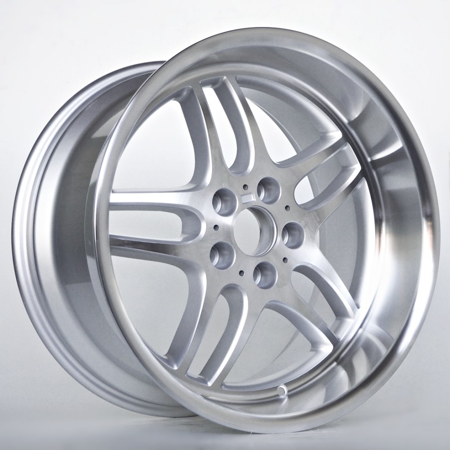 Ratlankis Aiden 10X19 5X120 ET20 74,1 Silver Polished Lip and Face
