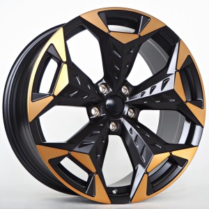 Ratlankis Amber 8X18 5X112 ET38 57,1 Satin BFM + Copper