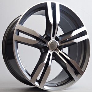 Ratlankis Forzza Sigma 9,5X21 5X112 ET30 66,45 Black Magic FLOW FORMING