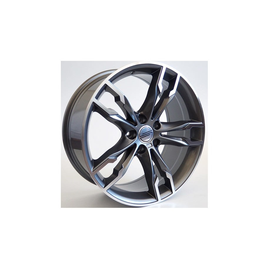 Ratlankis Forzza Vega 8X19 5X112 ET25 66,45 Gloss Black
