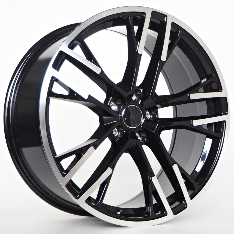 Ratlankis Forzza Magnum 8X18 5X112 ET30 66,56 Satin Black