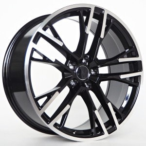 Ratlankis Forzza Magnum 8X18 5X120 ET35 72,56 Satin Black