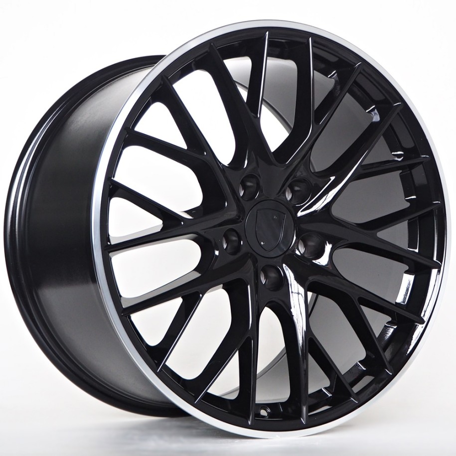 Ratlankis Mason 11,5X20 5X130 ET69 71,6 Black Lip Polished