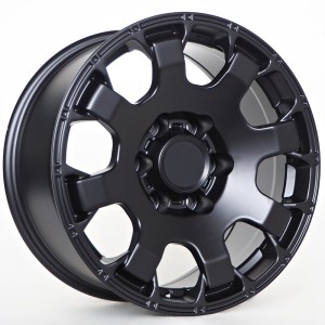 Ratlankis OF19 (4X4) 8X17 6X139,7 ET5 106,1 Matt Black