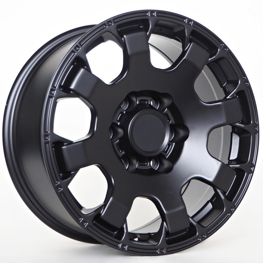 Ratlankis OF19 (4X4) 8X17 6X139,7 ET5 106,1 Matt Black
