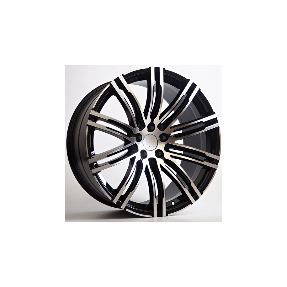 Ratlankis Forzza Oregon 9,5X21 5X112 ET30 66,45 Black Magic FLOW FORMING