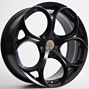 Ratlankis Rolo 8X18 5X110 ET33 65,1 Satin Black
