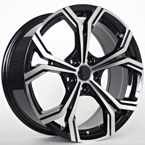 Ratlankis Forzza Saturn 9,5X22 5X112 ET37 66,56 Black Magic