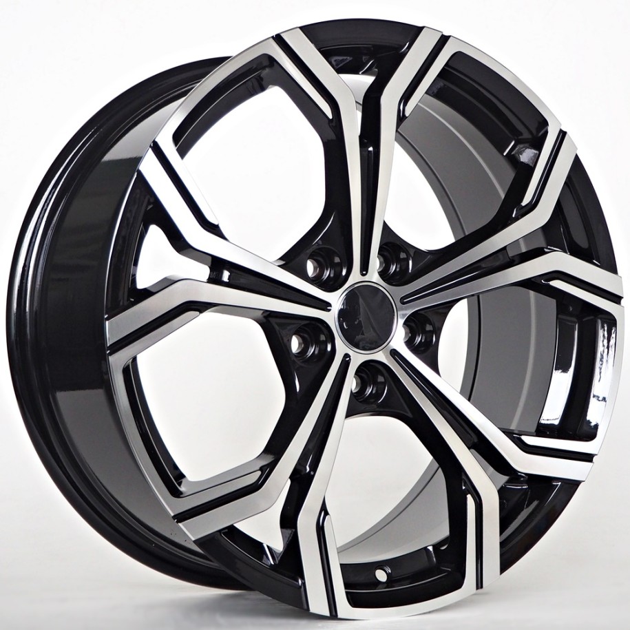 Ratlankis Forzza Saturn 9,5X22 5X112 ET37 66,56 Black Magic