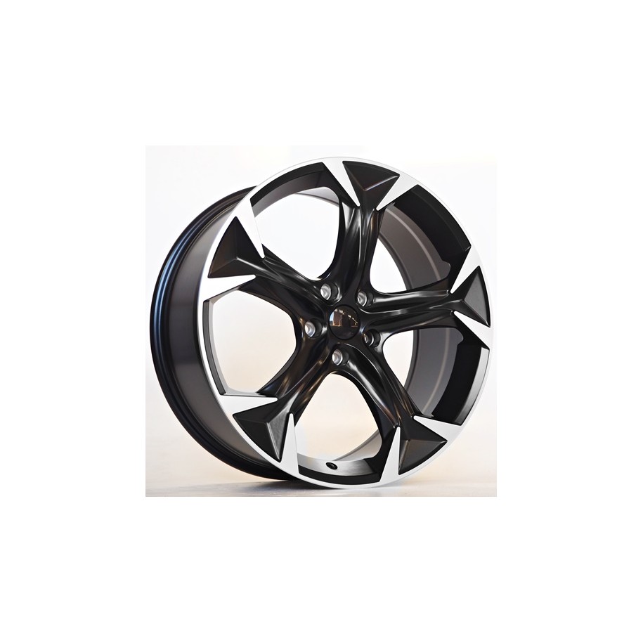Ratlankis Sven 8,5X19 5X112 ET43 57,1 Matt Black Polished