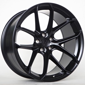 Ratlankis Tosca 9X20 5X130 ET55 71,56 Satin Black