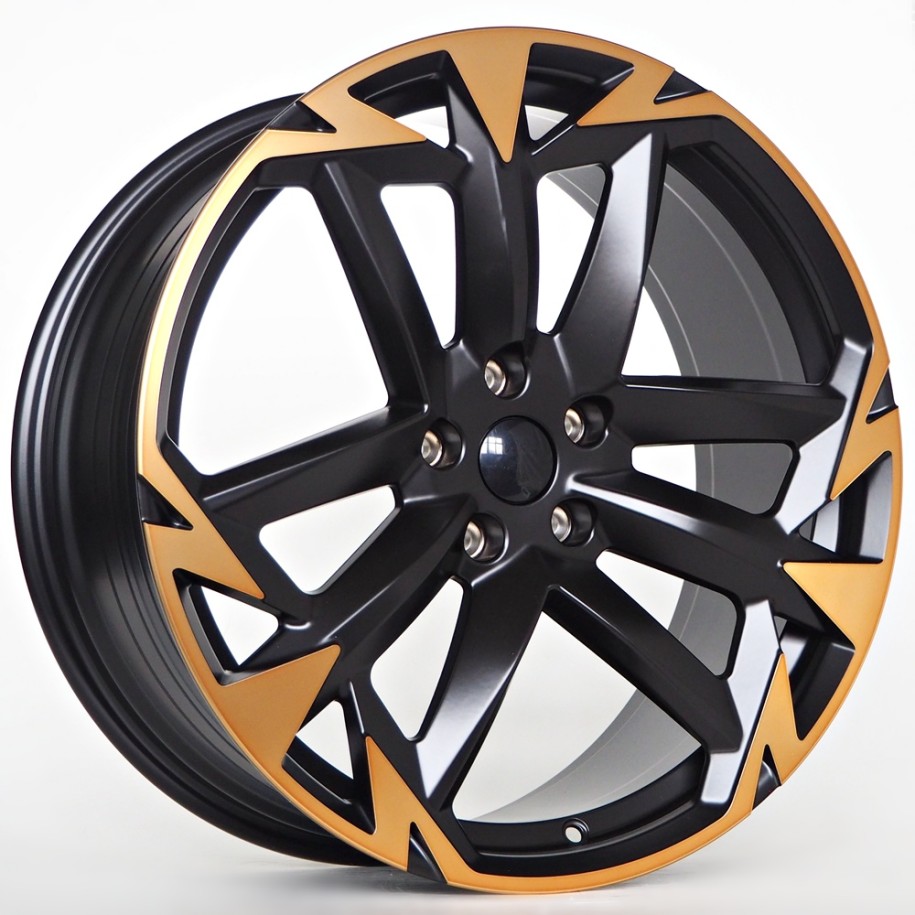 Ratlankis Uno 8,5X20 5X112 ET38 57,1 Satin BFM + Copper