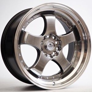 Ratlankis Forzza Flamber 8,5X18 5X114,3/120 ET25 74,1 HB/LP