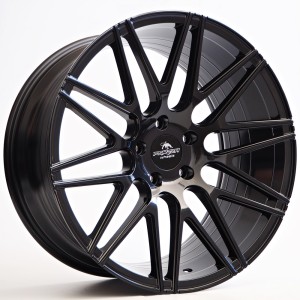 Ratlankis Forzza Galaxy 9,5X19 5X112 ET38 66,45 Black Magic