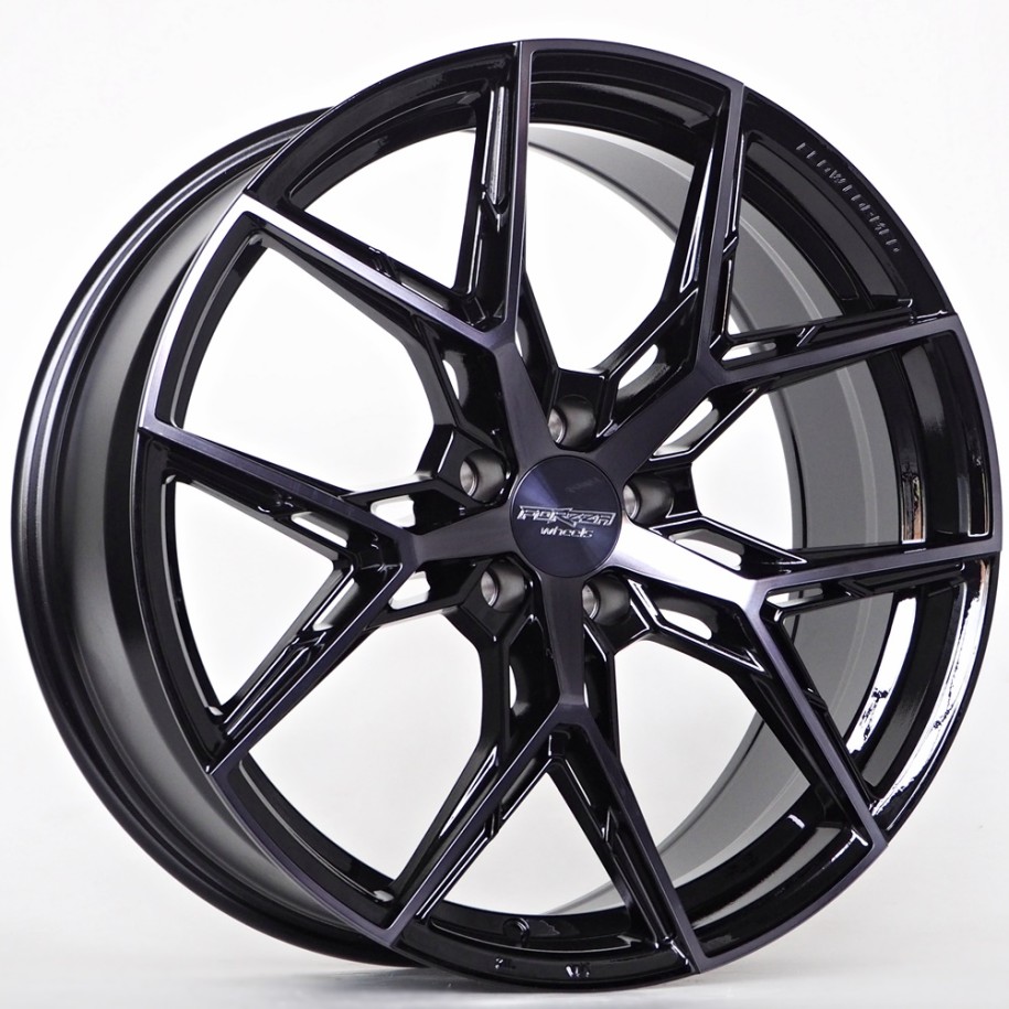Ratlankis Forzza Gravity 8,5X20 5X112 ET35 66,56 BFM + Black Clear Coat