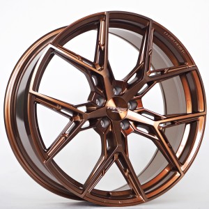 Ratlankis Forzza Gravity 9X21 5X112 ET25 66,56 Bronze Brushed + Bronze Clear Coat