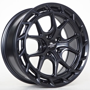 Ratlankis Forzza Saturn 8X18 5X112 ET45 66,5 Black Magic