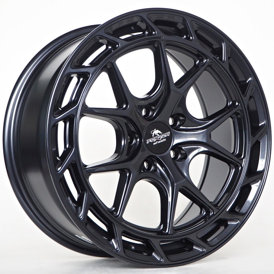 Ratlankis Forzza Saturn 8X18 5X112 ET45 66,5 Black Magic
