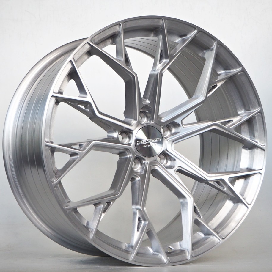 Ratlankis Forzza Titan 10,5X20 5X120 ET37 72,56 Brushed Aluminium