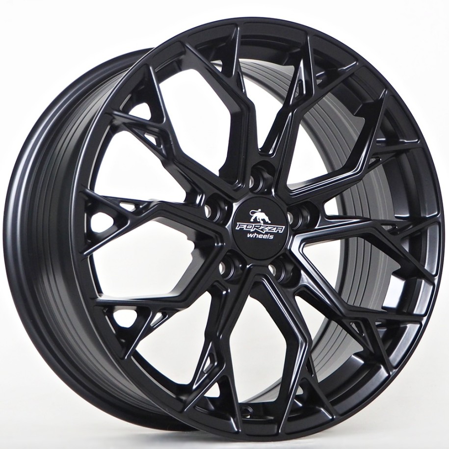Ratlankis Forzza Titan 7,5X17 5X108 ET45 73,1 Satin Black