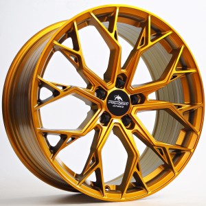Ratlankis Forzza Titan 8,5X19 5X120 ET32 72,56 Golden Amber