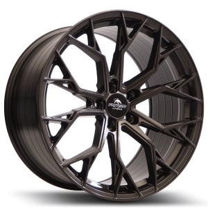 Ratlankis Forzza Titan 9X20 5X112 ET35 66,45 Dark Graphite
